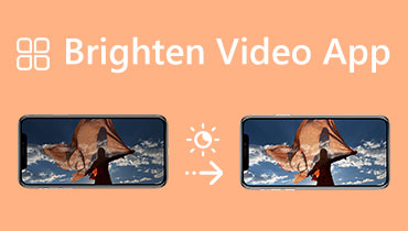 Aplikacija Brighten Video s