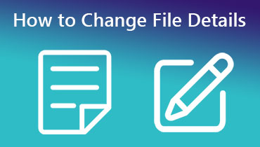 Изменить сведения о файле