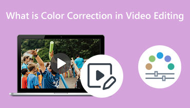 فيديو تصحيح الألوان