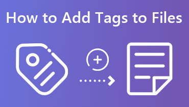 Como adicionar tags a arquivos