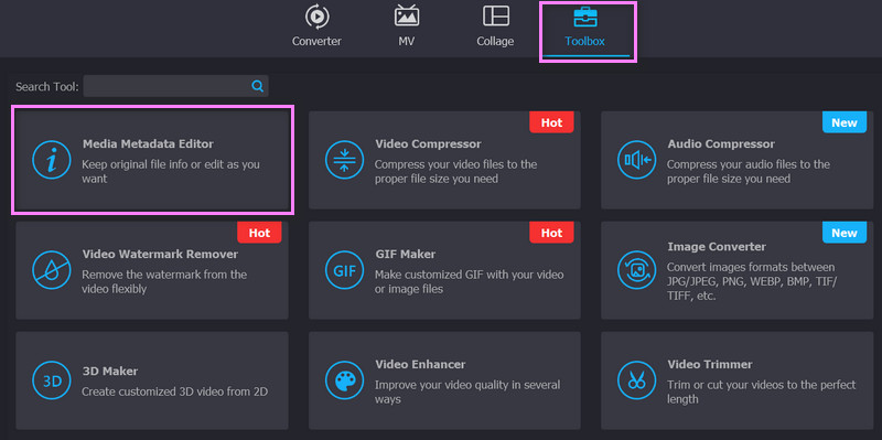 Launch Metadata Editor