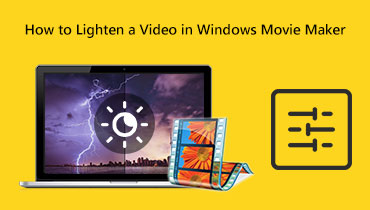 Posvijetlite video u programu Windows Movie Maker