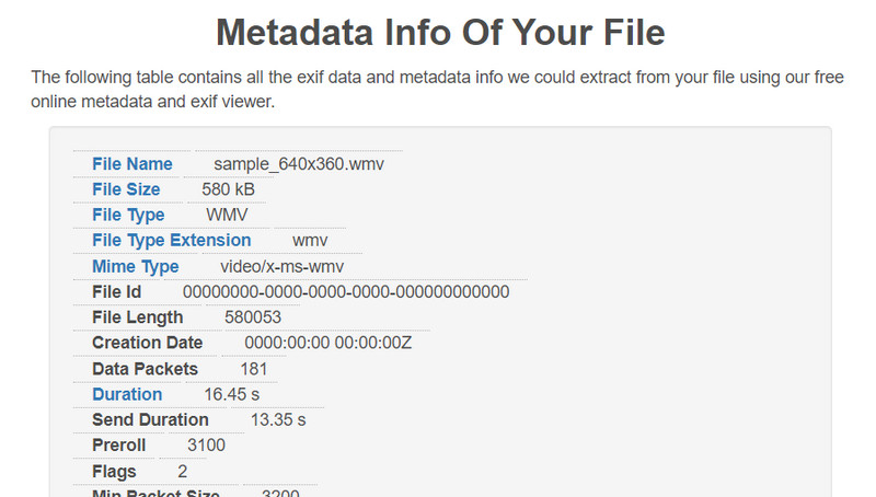 Metadata To Go
