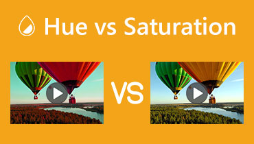 Hue vs. Saturation