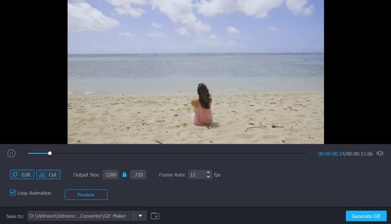 Resize GIF Interface