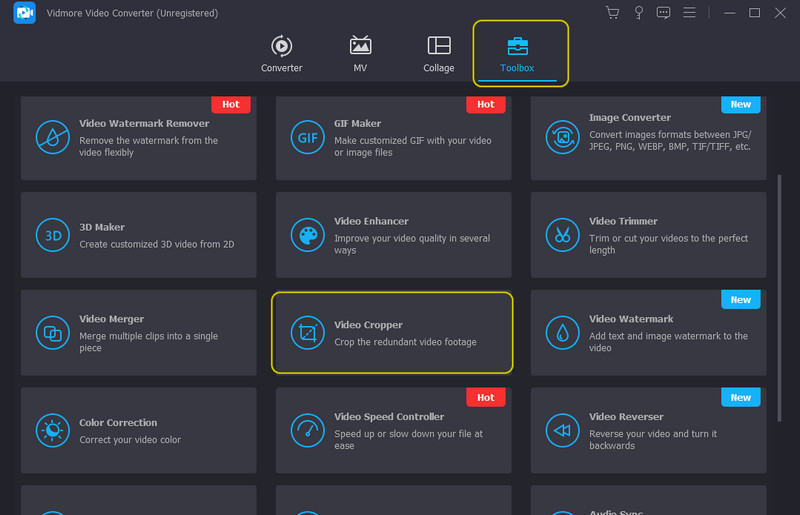 Vidmore Tool Upload File