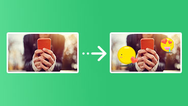Tambahkan Emoji pada Foto s