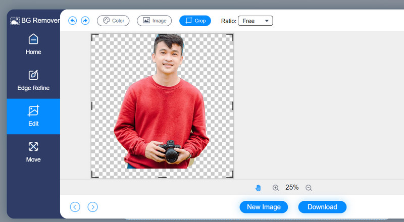 Change Portrait Size