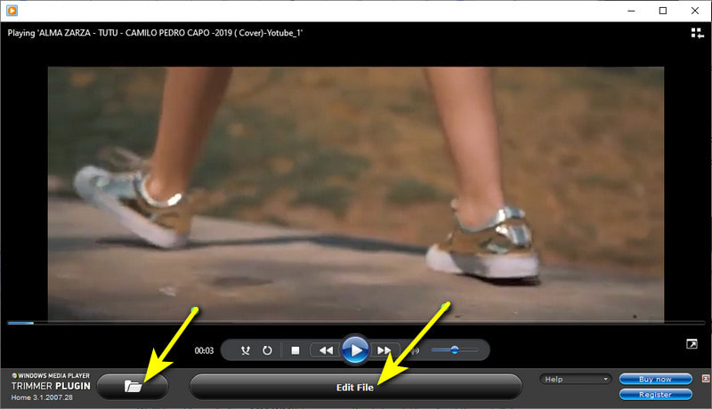 Videoyu Kırp Windows Media Player