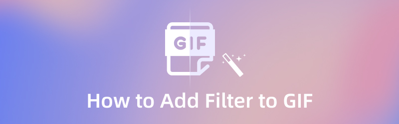 Sådan tilføjes filter til GIF