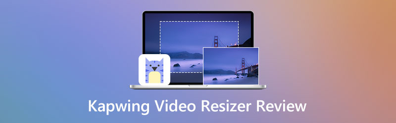 Revisão do Kapwing Video Resizer