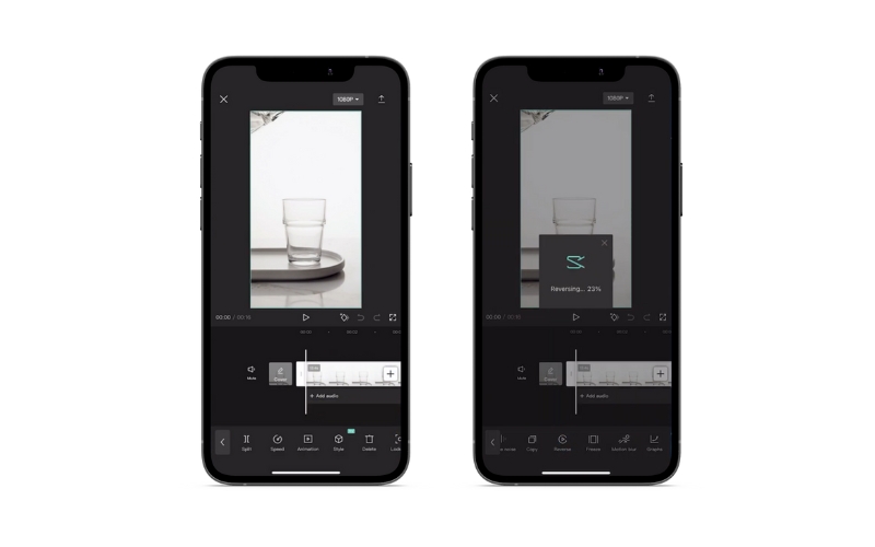 Capcut Reverse Video