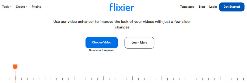 Flixier Video Enhancer Online