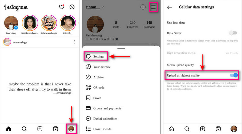 Come pubblicare video di alta qualità su Instagram