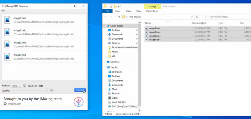 Konwerter iMazing HEIC