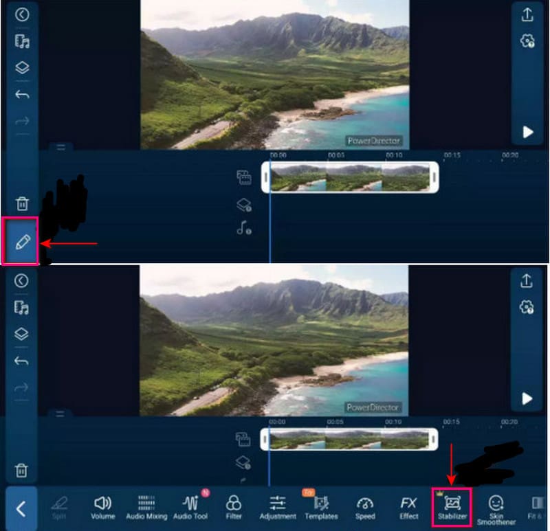 PowerDirector How to Fix Blurry Video