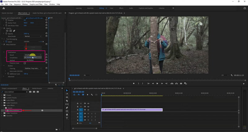 Premiere Pro How to Stabilize Video
