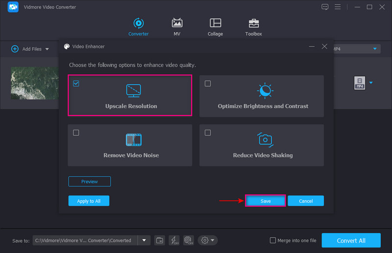 Tingkatkan Perubahan Resolusi Video