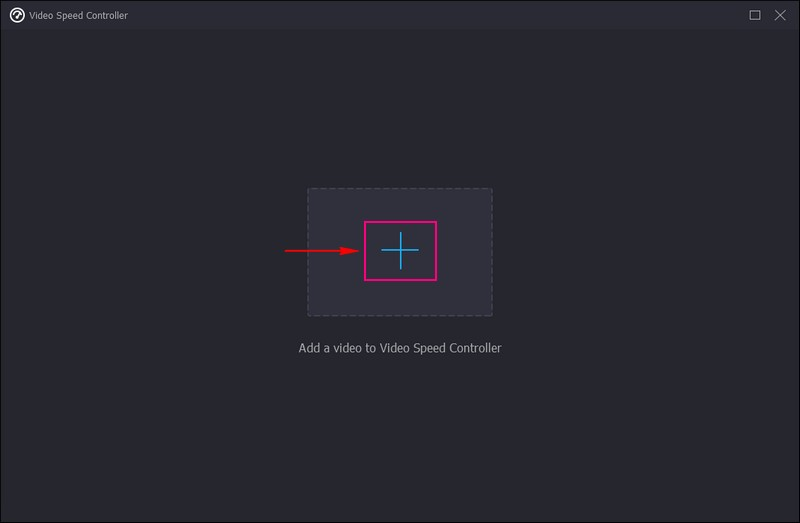 أضف فيديو إلى Video Speed Controller