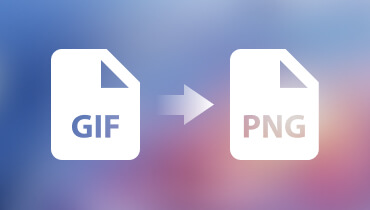 Hvordan konvertere GIF og PNG