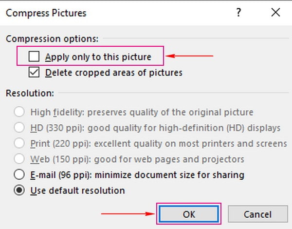 Windows Photos Compress Images Offline on Windows