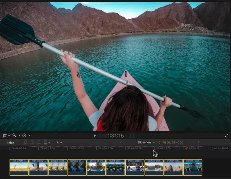 Final Cut Pro Hvordan lage en lysbildefremvisning på Windows og Mac