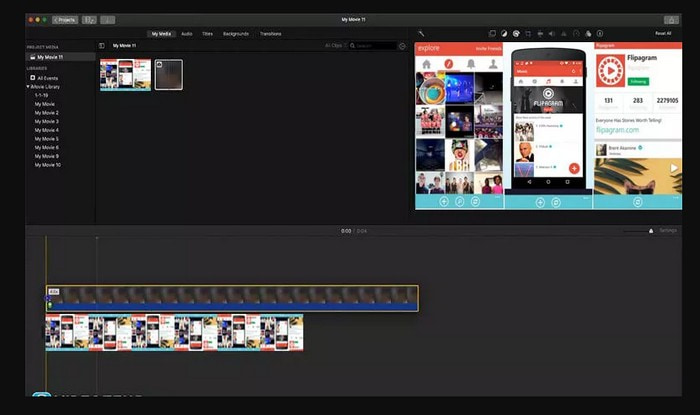 Cara Menambahkan Mosaic di iMovie Menggunakan iPhone