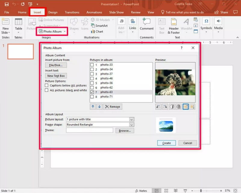 Powerpoint Hvordan lage en lysbildefremvisning på Windows og Mac