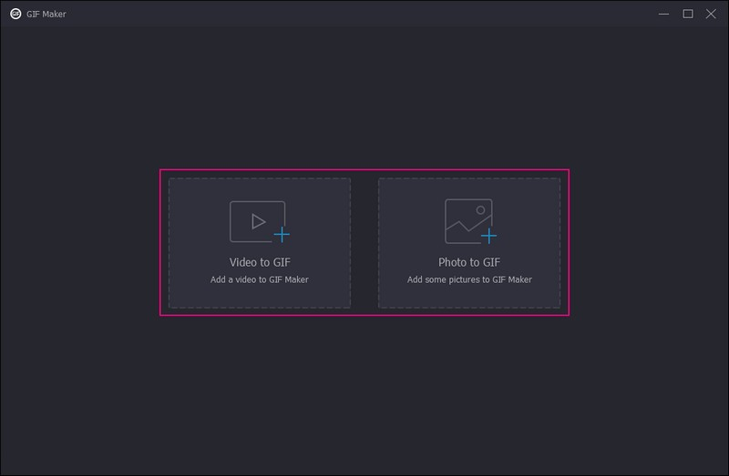 Válassza a Videót GIF-be vagy a Fotót GIF-be