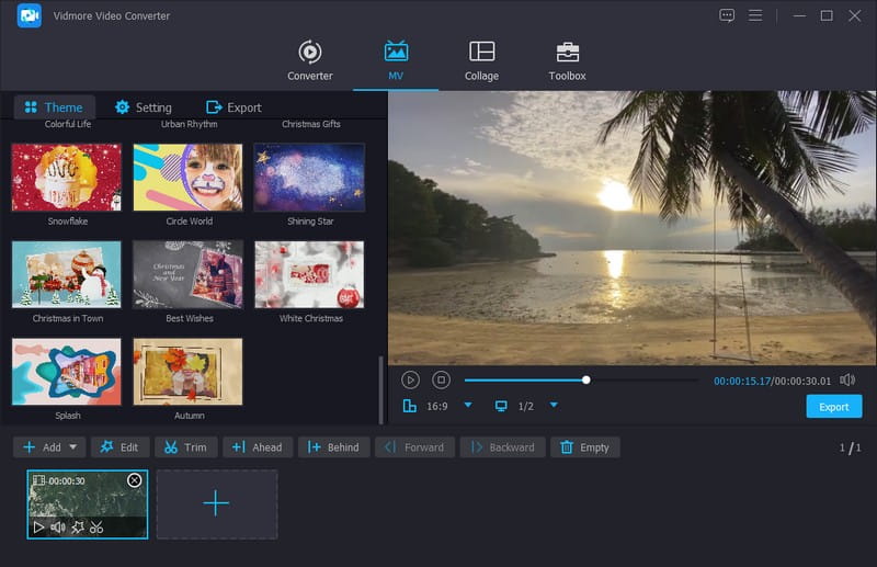 Vidmore Video Converter VN 視頻編輯器