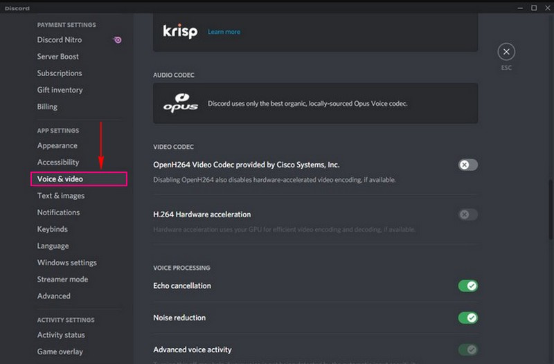 Disable Hardware Acceleration