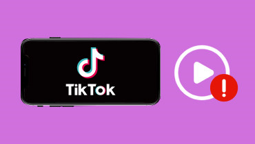 Korjaa TikTok-videot, jotka eivät toistu