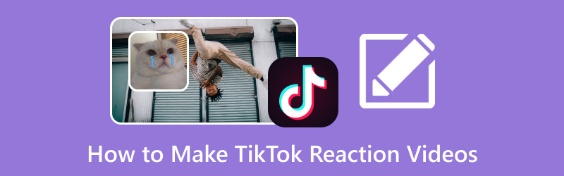 ทำวิดีโอปฏิกิริยาของ TikTok