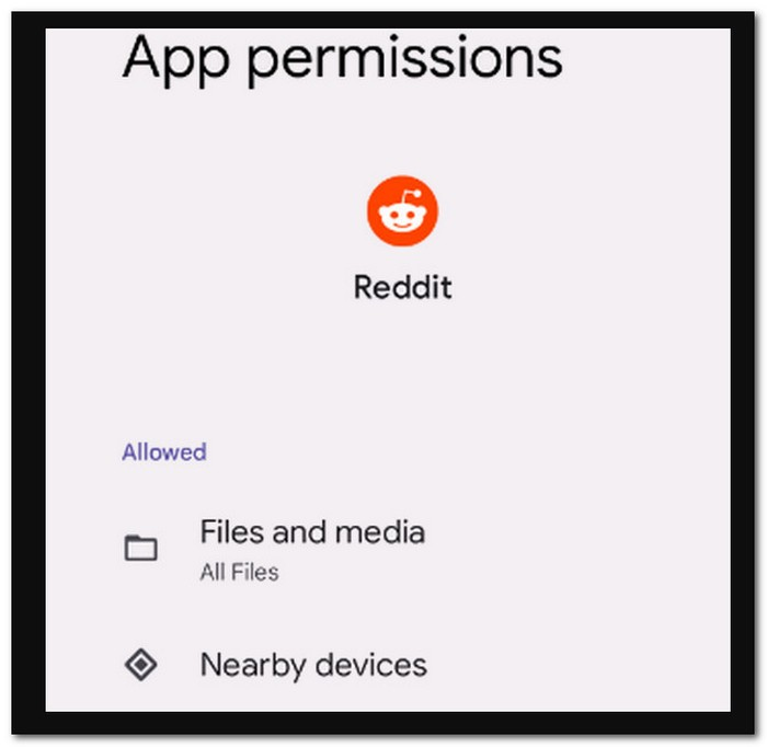 Reddit अनुमति सेट करें