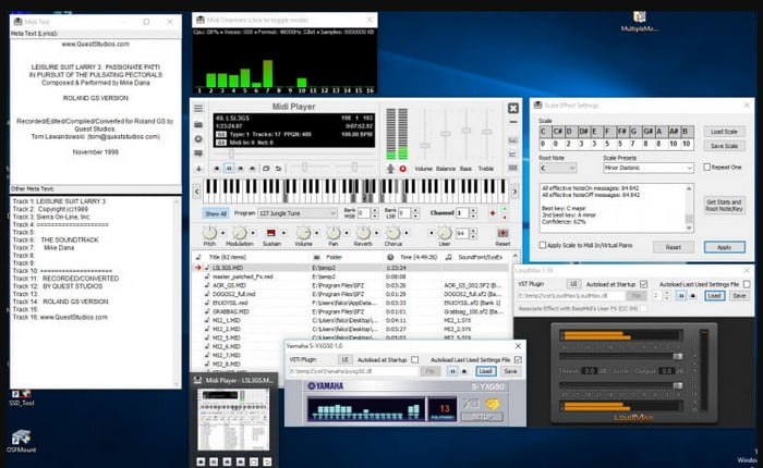 Pemain MIDI Soundfront Pemain MIDI