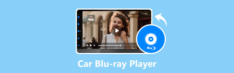 Blu-ray-speler voor in de auto