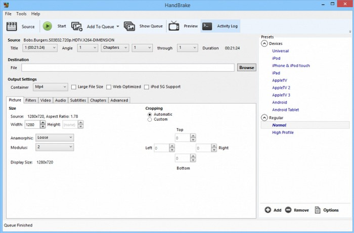 Håndbremse Bedste Filmora Project File Converter Offline