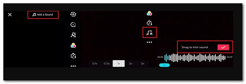 How to Trim Audio on TikTok Application