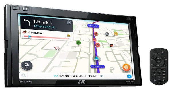 JVC KW-M845BW Autoradio met touchscreen