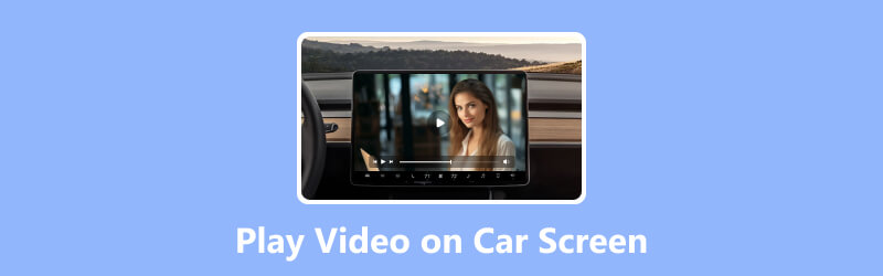 Spill av video på bilskjermen