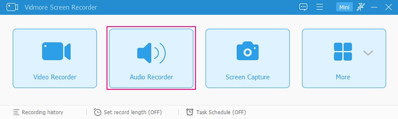 Odaberite Audio Recorder