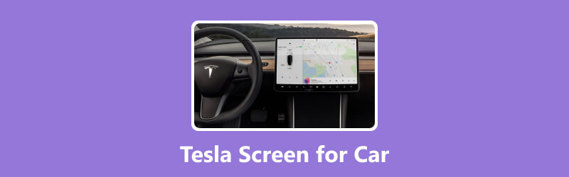 Tesla-skjerm for Mac