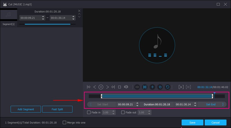Trim the Audio File
