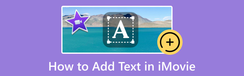 Adăugați text în iMovie