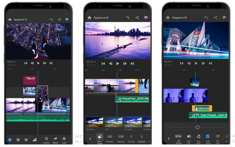 Adobe Premiere Rush 無人機視頻編輯最佳應用程序