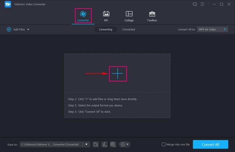 Click the Add Files Button on The Converter Tab