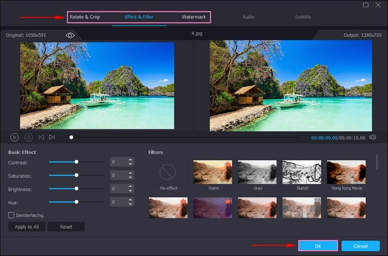 Click the Want Button to Edit Your Creation