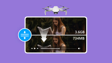 Compactar vídeo do drone