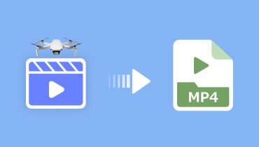 Dronevideo naar MP4