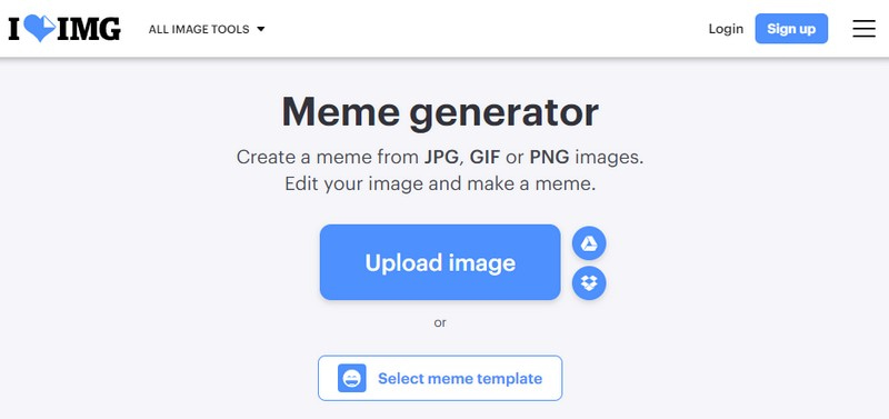 iLoveIMG Meme-generator online